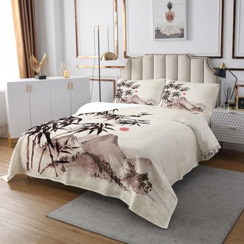 Erosebridal Exotic Oriental Bedspread Set