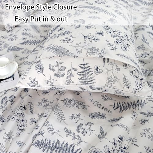 Usfivefam Floral Sheet Set King 4Pcs Soft Microfiber