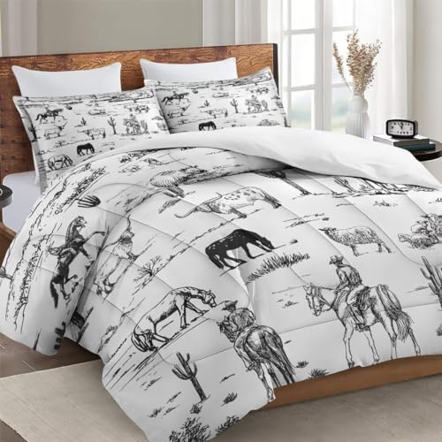 WeCozy King Size Comforter Set with 2 Pillowcase