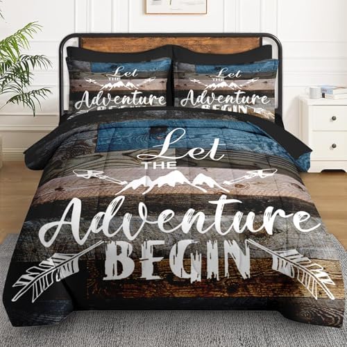 WeCozy 7 Pcs Comforter Set with Shams and Pillowcases