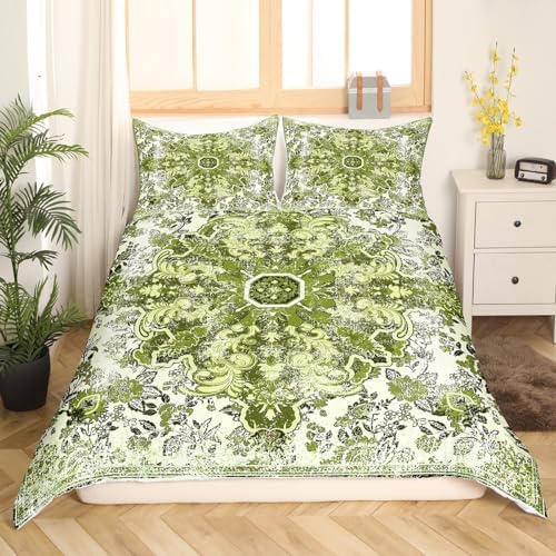 Erosebridal Queen Size Floral Duvet Cover Set