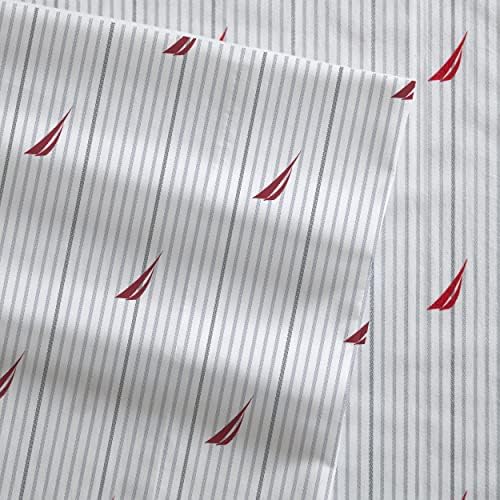 Nautica Twin Sheets Cotton Percale Bedding Set