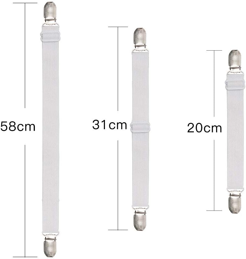 Goodtimes Adjustable Sheet Straps 8 Pack