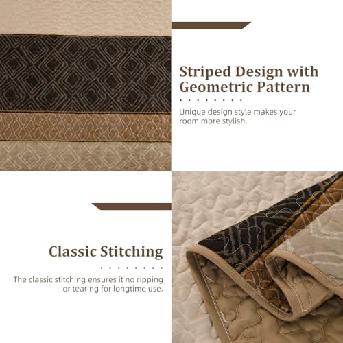 Cottolester Boho King Size Quilt Set