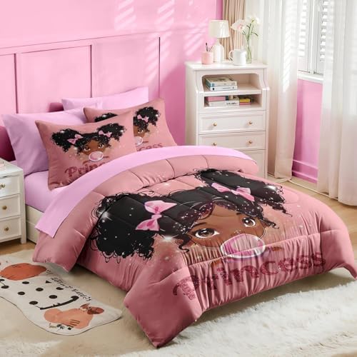 Nesker 5 Pcs Comforter Set Twin Size
