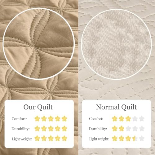 Exclusivo Mezcla King Quilt Set 3 Pieces