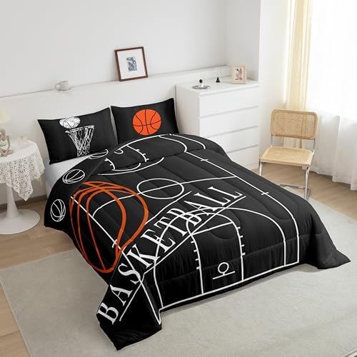 Erosebridal Boys Basketball Comforter Set