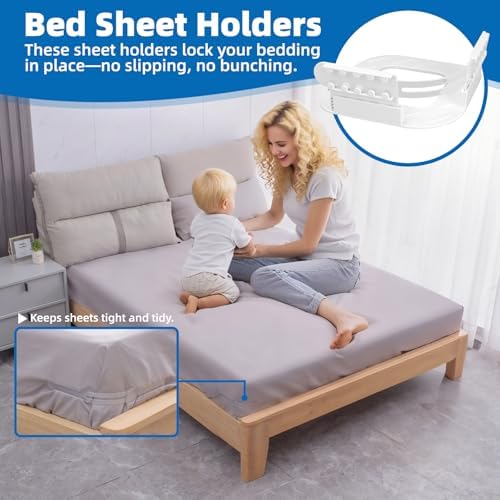 AIMESINO Bed Sheet Holders for Corners
