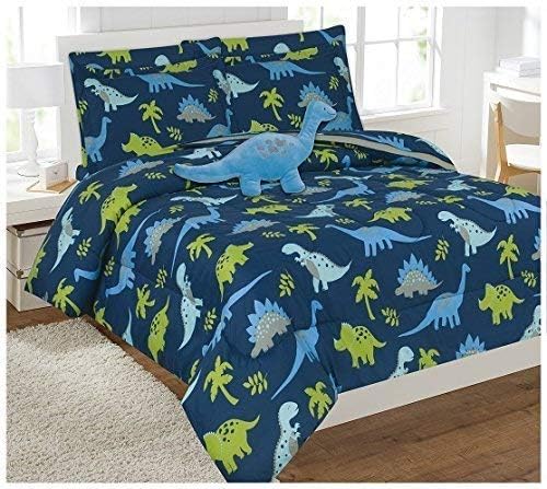 Linen Plus Dinosaur Comforter Set Queen Size