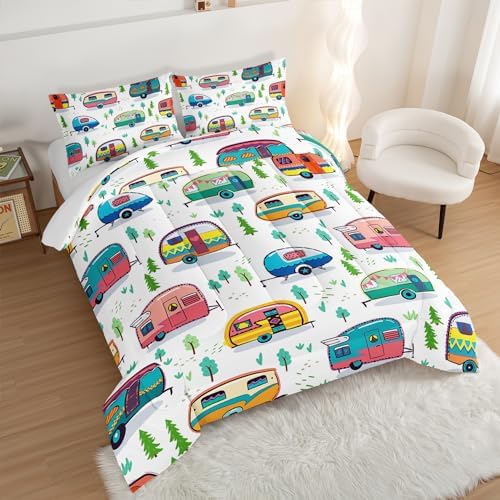 HOSIMA Forest Printed Comforter Set for Kids