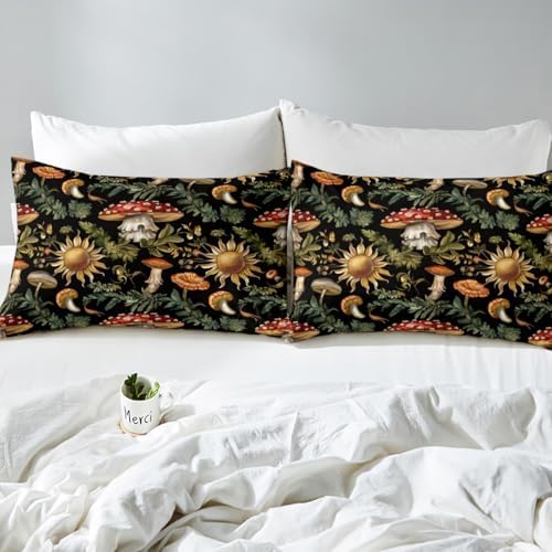 Feelyou Mushroom Sheet Set King Size Kids 1