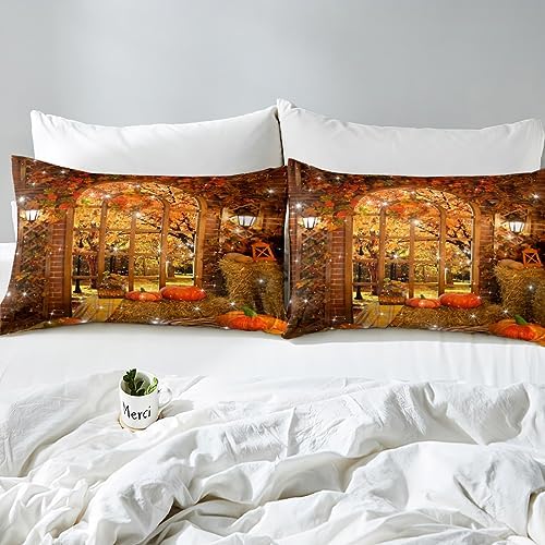Erosebridal Autumn Harvest King Sheet Set