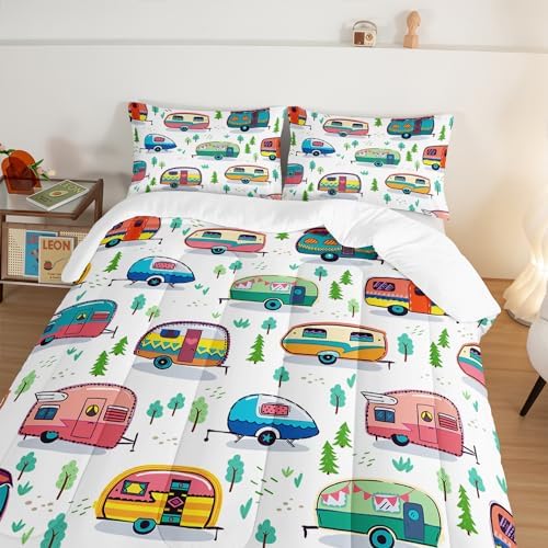 HOSIMA Forest Printed Comforter Set for Kids