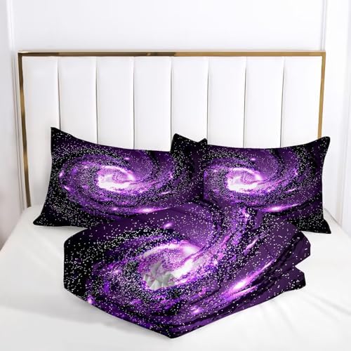 VTKON Galaxy Comforter Set for Kids 1