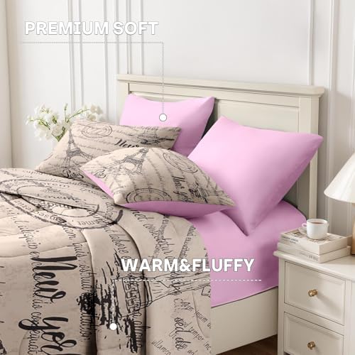 Nesker 7 Pcs Comforter Set King Size