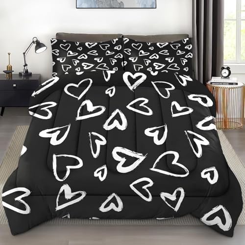Pamnest Comforter Set King Size with 2 Pillowcases