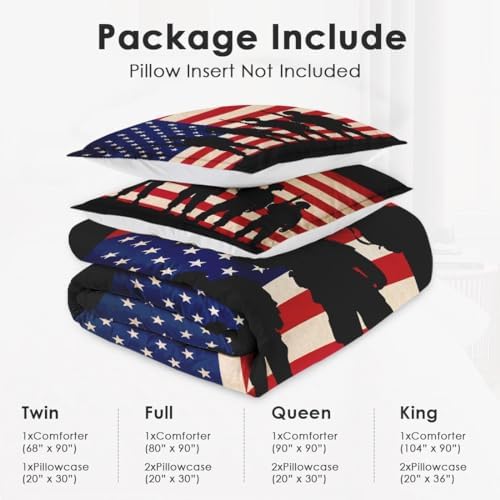 WeCozy Queen Comforter Set with 2 Pillowcases