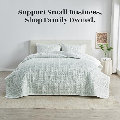 Great Bay Home King Size Floral Quilt Bedding Set 1