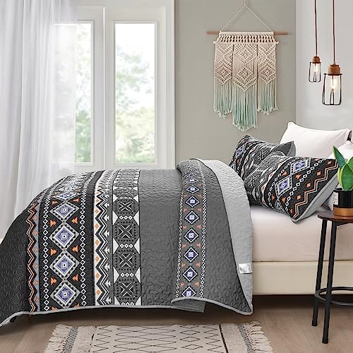 WONGS BEDDING Boho Quilt Set King