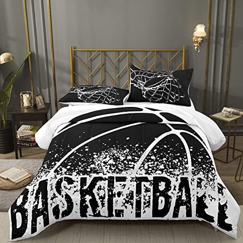 Bodhi Basketball Comforter Set Queen Size for Kids Boys