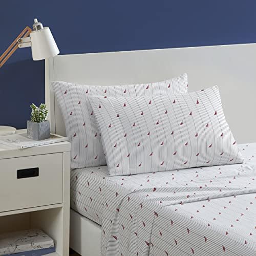 Nautica Twin Sheets Cotton Percale Bedding Set