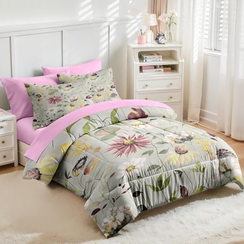 Nesker 7 Pcs Comforter Set King Size 1