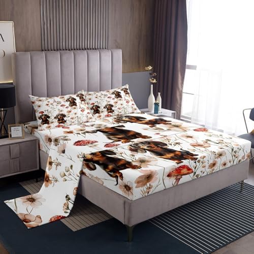 Erosebridal Kawaii Dog Bedding Set for Kids