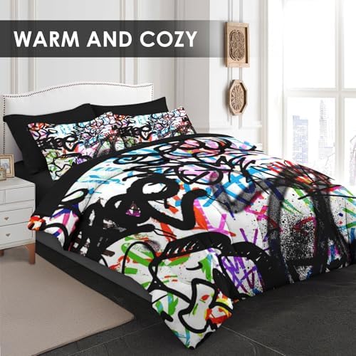 WeCozy 7 Pcs Comforter Set with Pillowcases and Shams 1