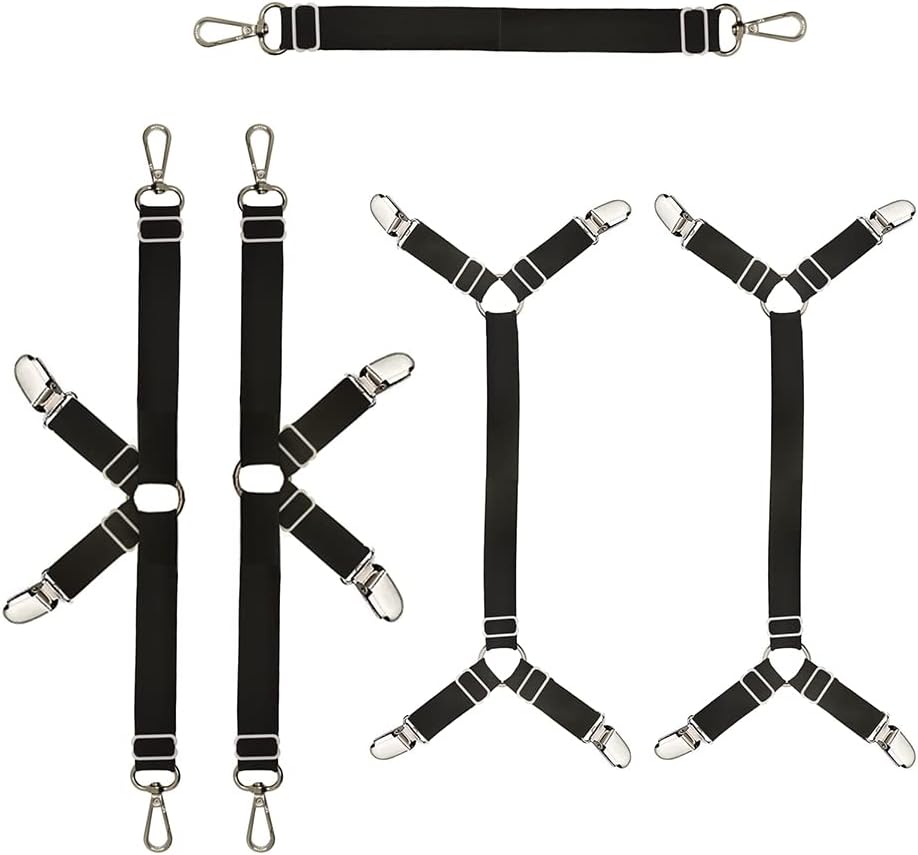 Eopocdor Bed Sheet Straps Nonslip Fitted Sheet Clips