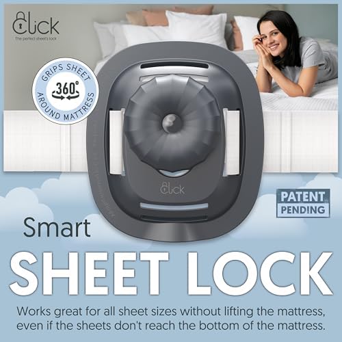 CLICK Bed Sheet Clips Straps for Adjustable Beds