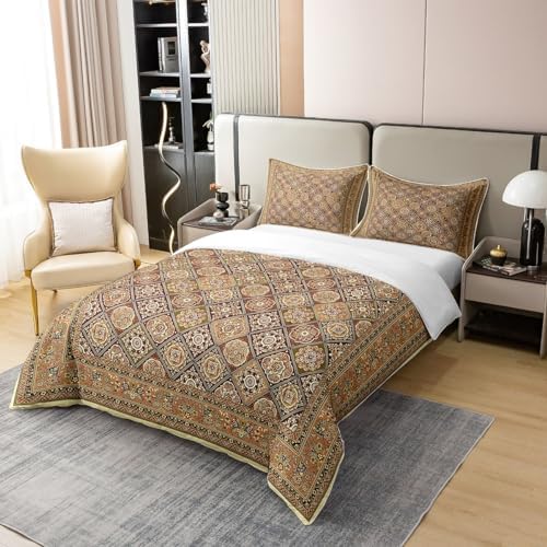 Feelyou Boho Paisley Duvet Cover Set for Kids 1