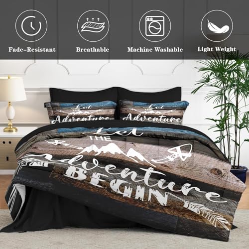 WeCozy 7 Pcs Comforter Set with Shams and Pillowcases