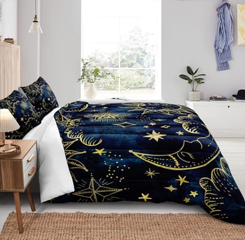 Merryword Sun Moon Comforter Set King Size 1