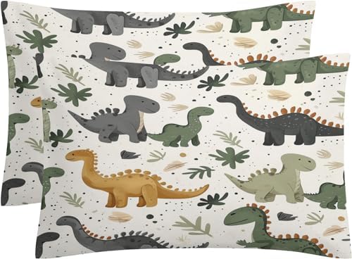 OmErsa Twin XL Dinosaur Bedding Set