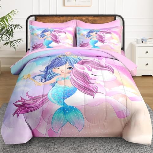 WeCozy Twin Comforter Set with Pillowcase Sham 1