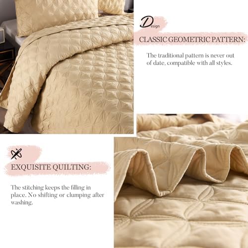 Exclusivo Mezcla King Quilt Set 3 Pieces