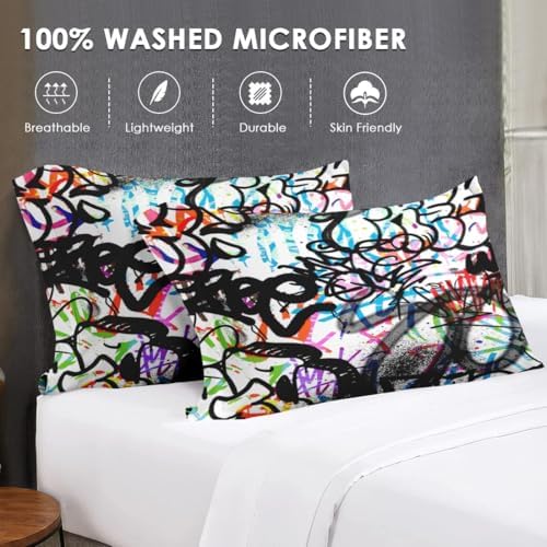 WeCozy 7 Pcs Comforter Set with Pillowcases and Shams 1