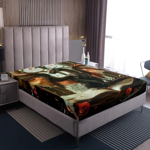 Manfei Gothic Dragon Kids Sheet Set 3pcs