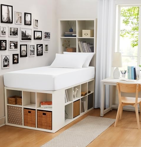 Linen Closet Cotton Rich Twin XL Sheet Set with Phone Pocket