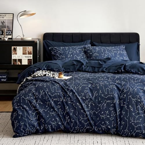 Wake In Cloud Constellation Comforter Set Queen 7 Pieces