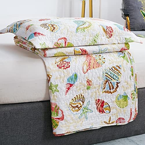 Jarson 3 Pcs Coastal Quilt Set Twin Size 1