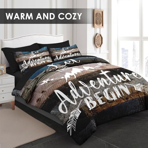 WeCozy 7 Pcs Comforter Set with Shams and Pillowcases