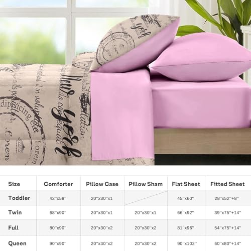 Nesker 7 Pcs Comforter Set King Size