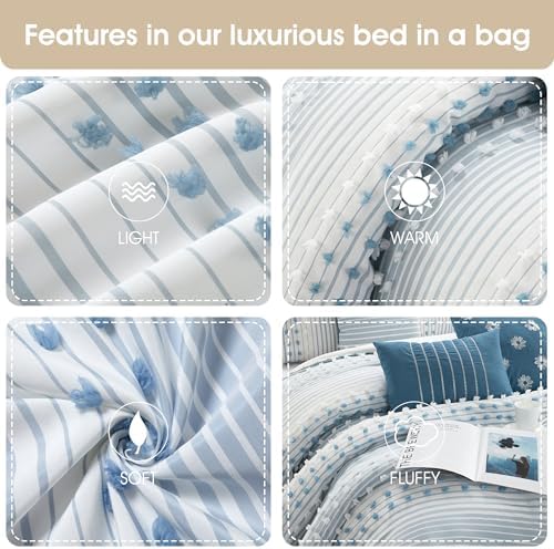 Stratford Park Azure Comforter Set California King 1