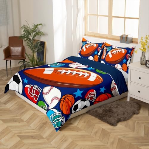 Erosebridal Basketball Duvet Cover Set