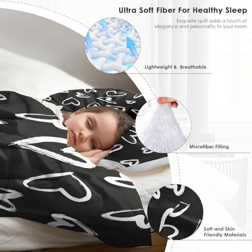 Pamnest Comforter Set King Size with 2 Pillowcases