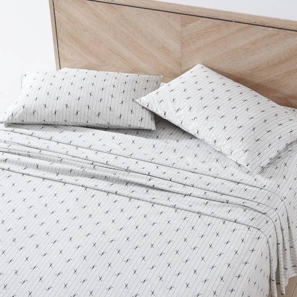 Eddie Bauer Twin XL Cotton Percale Sheet Set