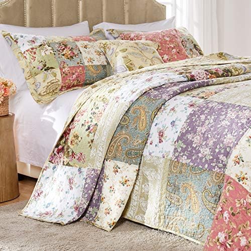Greenland Home Blooming Prairie Bedspread Set King Multi
