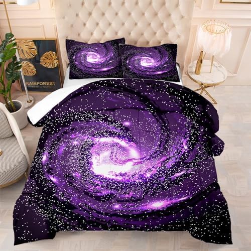 VTKON Galaxy Comforter Set for Kids 1
