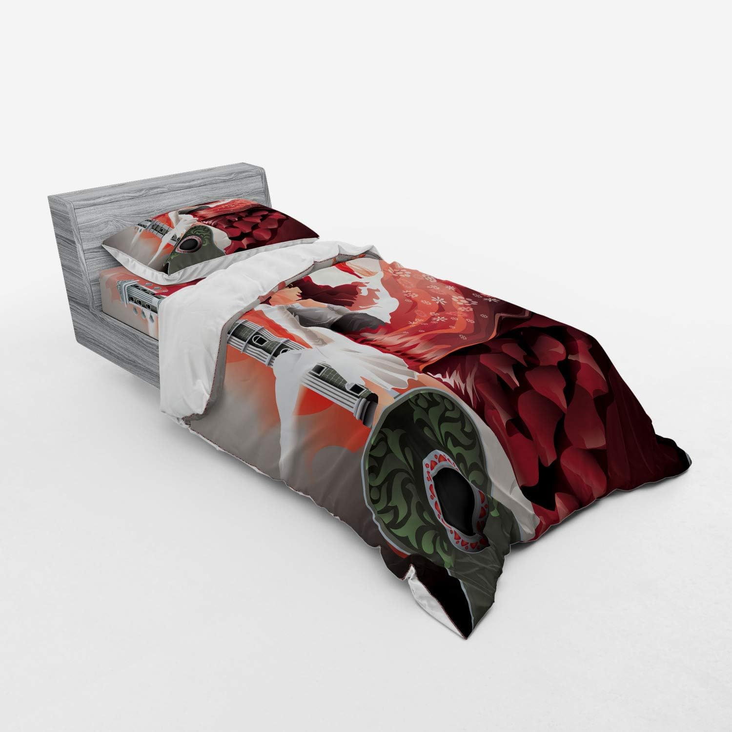Ambesonne Spanish Duvet Cover Set Multicolor 1